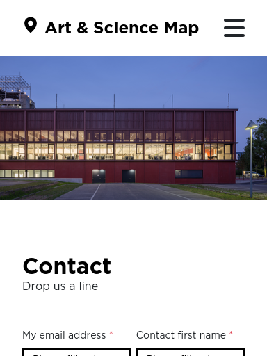 Screenshot Art & Science Map